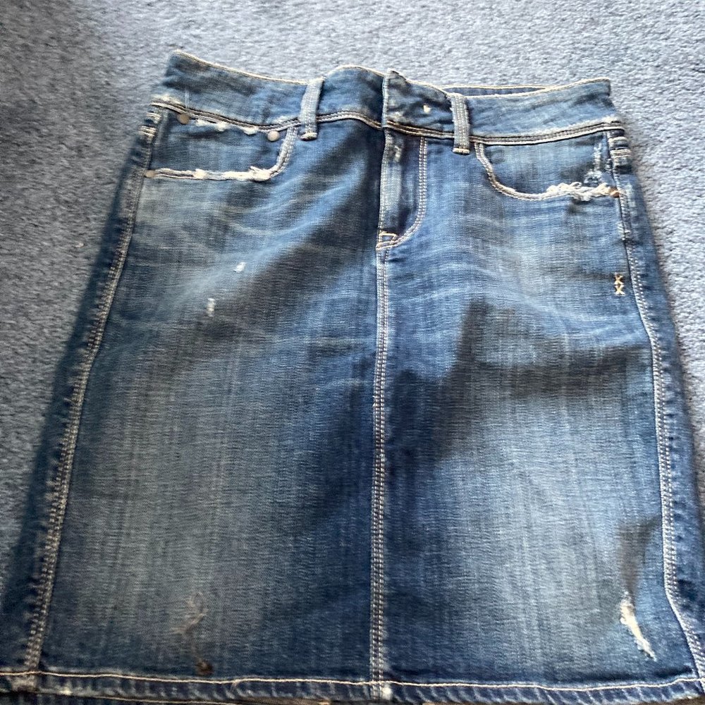 Genetic Denim Women Blue Denim Skirt 27